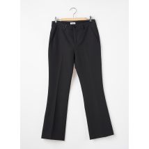 LUI JO - Pantalon 7/8 noir en polyester - Femme - Taille 38 - Modz