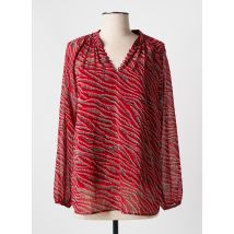 ONE STEP - Blouse rouge en polyester - Femme - Taille 34 - Modz
