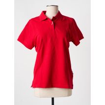 SLAZENGER - Polo rouge en coton - Femme - Taille 38 - Modz