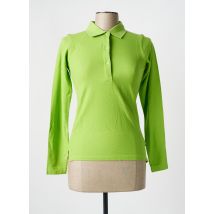 SLAZENGER - Polo vert en coton - Femme - Taille 36 - Modz