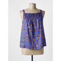 LE COMPTOIR DES QUARTIERS - Top bleu en lin - Femme - Taille 42 - Modz