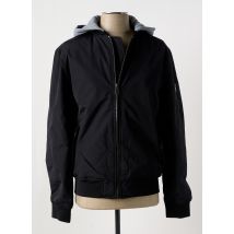 CELIO - Parka noir en polyester - Homme - Taille M - Modz