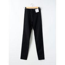 LE COQ SPORTIF - Pantalon slim noir en coton - Femme - Taille 34 - Modz