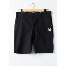 CHEVIGNON - Bermuda noir en coton - Homme - Taille 40 - Modz