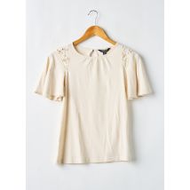RALPH LAUREN - T-shirt beige en coton - Femme - Taille 32 - Modz