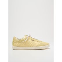 GEOX - Baskets jaune en cuir - Femme - Taille 35 - Modz
