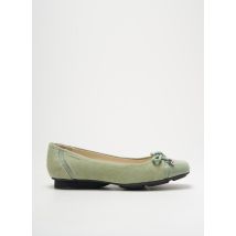 GEOX - Ballerines vert en cuir - Femme - Taille 37 - Modz