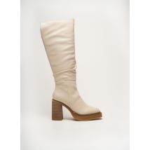 ALMA EN PENA - Bottes beige en cuir - Femme - Taille 39 - Modz