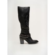 MLV - Bottes noir en cuir - Femme - Taille 37 - Modz