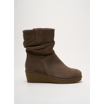 CHIKA10 - Bottines/Boots marron en cuir - Femme - Taille 36 - Modz