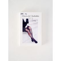 CLOVIS & CLOTHILDE - Collants noir en polyamide - Femme - Taille 1 - Modz