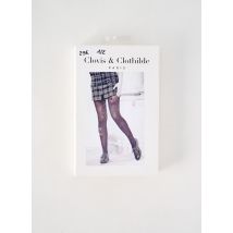 CLOVIS & CLOTHILDE - Collants noir en polyamide - Femme - Taille 3 - Modz