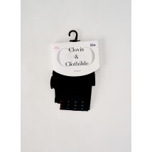 CLOVIS & CLOTHILDE - Collants noir en polyamide - Femme - Taille 3 - Modz