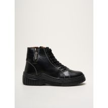 COCO ET ABRICOT - Baskets noir en cuir - Femme - Taille 39 - Modz