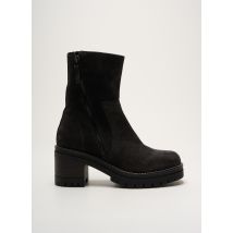 COCO ET ABRICOT - Bottines/Boots gris en cuir - Femme - Taille 36 - Modz