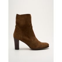 ALIWELL - Bottines/Boots marron en cuir - Femme - Taille 36 - Modz