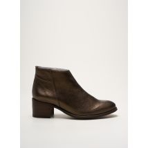 ALIWELL - Bottines/Boots or en cuir - Femme - Taille 36 - Modz