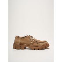 COCO ET ABRICOT - Derbies beige en cuir - Femme - Taille 41 - Modz