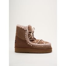 MOU - Bottines/Boots marron en cuir - Femme - Taille 36 - Modz