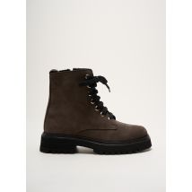 COCO ET ABRICOT - Bottines/Boots marron en cuir - Femme - Taille 38 - Modz