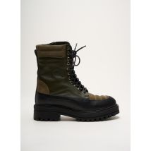 COCO ET ABRICOT - Bottines/Boots vert en cuir - Femme - Taille 37 - Modz
