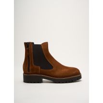 COCO ET ABRICOT - Bottines/Boots marron en cuir - Femme - Taille 40 - Modz