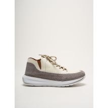 COCO ET ABRICOT - Baskets gris en cuir - Femme - Taille 40 - Modz