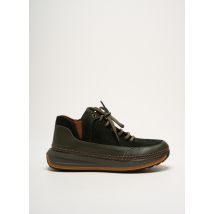 COCO ET ABRICOT - Baskets vert en cuir - Femme - Taille 37 - Modz