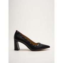 QOO TUM - Escarpins noir en cuir - Femme - Taille TU - Modz