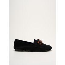 REQINS - Mocassins noir en cuir - Femme - Taille 38 - Modz