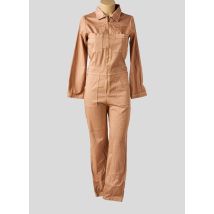 PAKO LITTO - Combi-pantalon beige en coton - Femme - Taille 36 - Modz