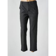 SEE U SOON - Pantalon droit gris en polyester - Femme - Taille 40 - Modz