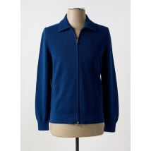 GRAN SASSO - Gilet manches longues bleu en coton - Homme - Taille S - Modz