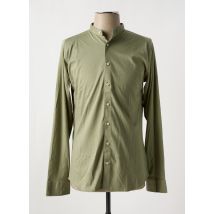 DESOTO - Chemise manches longues vert en coton - Homme - Taille XL - Modz