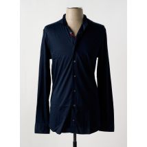 VAN LAACK - Chemise manches longues bleu en coton - Homme - Taille XL - Modz