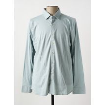 DESOTO - Chemise manches longues vert en coton - Homme - Taille XL - Modz