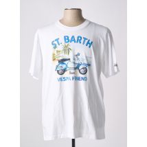 MC2 SAINT BARTH - T-shirt blanc en coton - Homme - Taille XXL - Modz