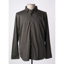 DESOTO - Chemise manches longues vert en coton - Homme - Taille XXL - Modz