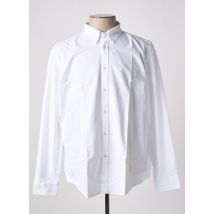 HUGO BOSS - Chemise manches longues blanc en coton - Homme - Taille XXL - Modz