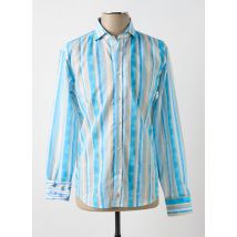 PANAMA - Chemise manches longues bleu en coton - Homme - Taille XL - Modz