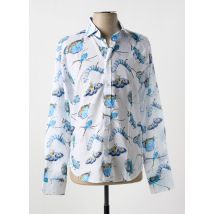 PANAMA - Chemise manches longues bleu en coton - Homme - Taille M - Modz