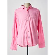PANAMA - Chemise manches longues rose en coton - Homme - Taille XXL - Modz