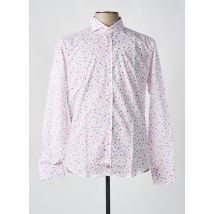 PANAMA - Chemise manches longues rose en coton - Homme - Taille L - Modz