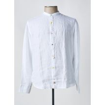PANAMA - Chemise manches longues blanc en lin - Homme - Taille XXL - Modz