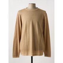 WOOL & CO - Pull marron en merinos - Homme - Taille XXL - Modz