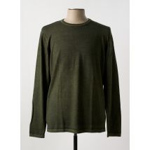 WOOL & CO - Pull vert en merinos - Homme - Taille XL - Modz