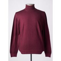 GRAN SASSO - Pull col roulé violet en laine vierge - Homme - Taille 5XL - Modz