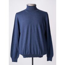 GRAN SASSO - Pull col roulé bleu en laine vierge - Homme - Taille 6XL - Modz