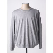 95 - Pull gris en laine vierge - Homme - Taille XXL - Modz