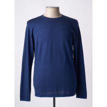 WOOL & CO - Pull bleu en merinos - Homme - Taille XXL - Modz